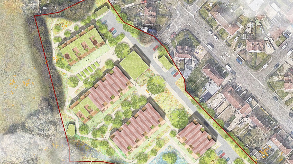 Novers Hill Illustrative Masterplan